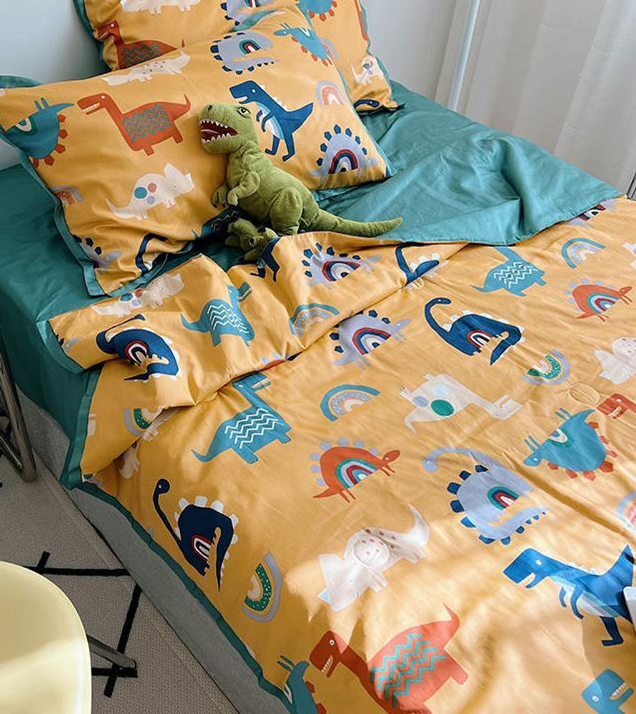 ZEPHYR HOME Одеяло летнее 150х200 Полуторка Египетский хлопок желтый