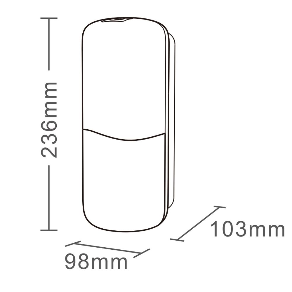 Автоматический дозатор для мыла Ksitex ASD-911W-500
