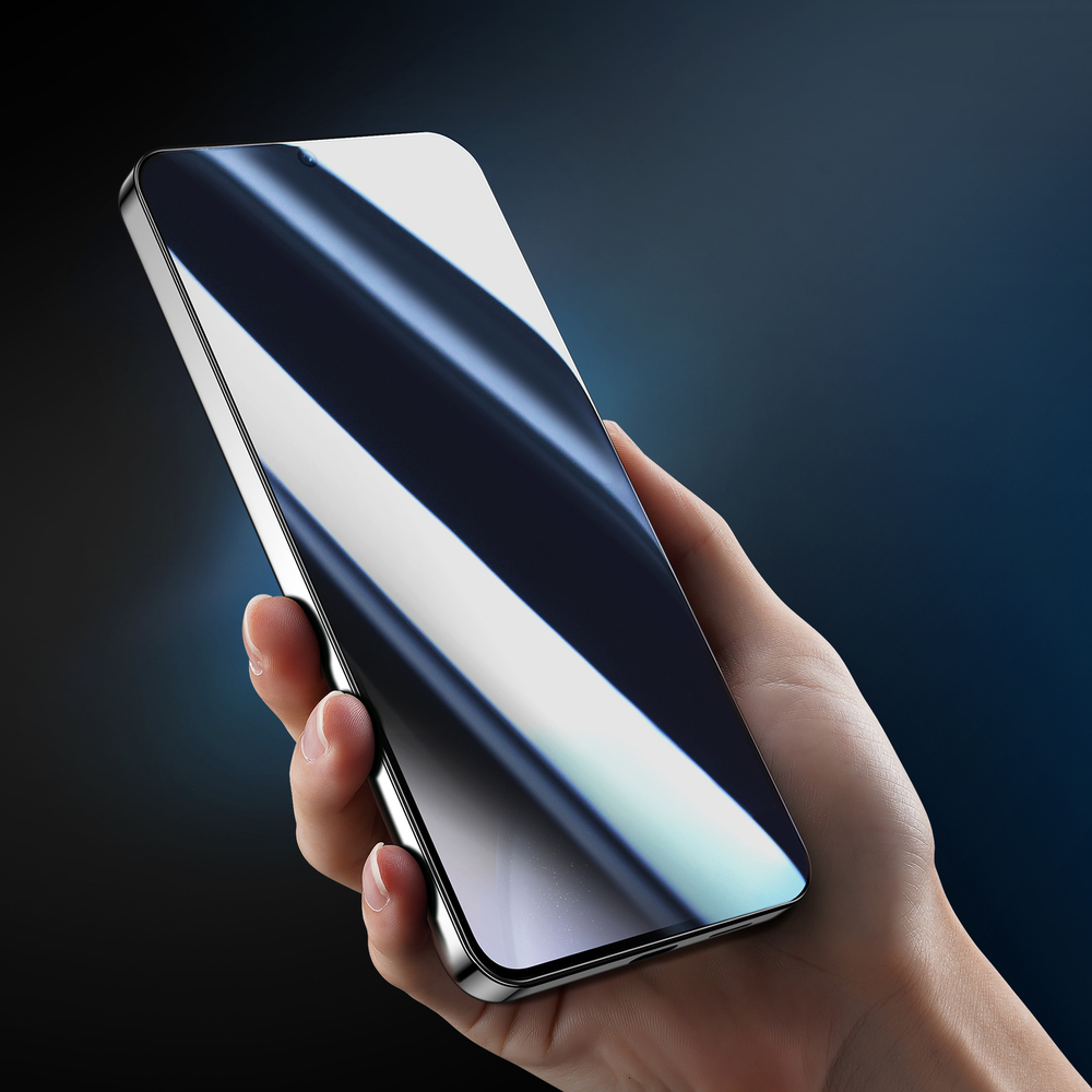 Стекло анти-шпион на дисплей для смартфона Samsung Galaxy S25, олеофобное покрытие, G-Rhino