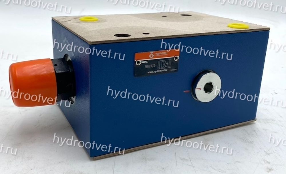 ZDB16VA2-4X/200 - Предохранительный клапан Ду 16 модульного монтажа с давлением регулировки до 200 бар в канале A → Т