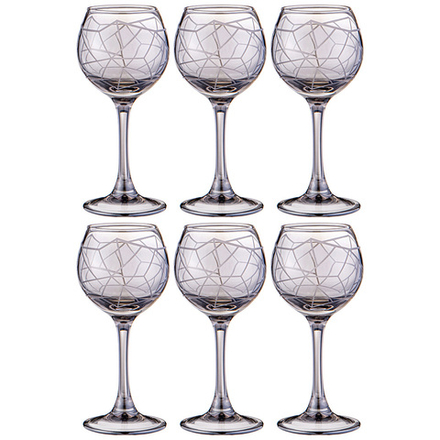 НАБОР РЮМОК ИЗ 6 ШТ "ГРАФИКА" ГРАФИТ 85 МЛ