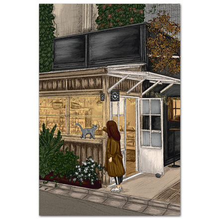 Кафейный кот