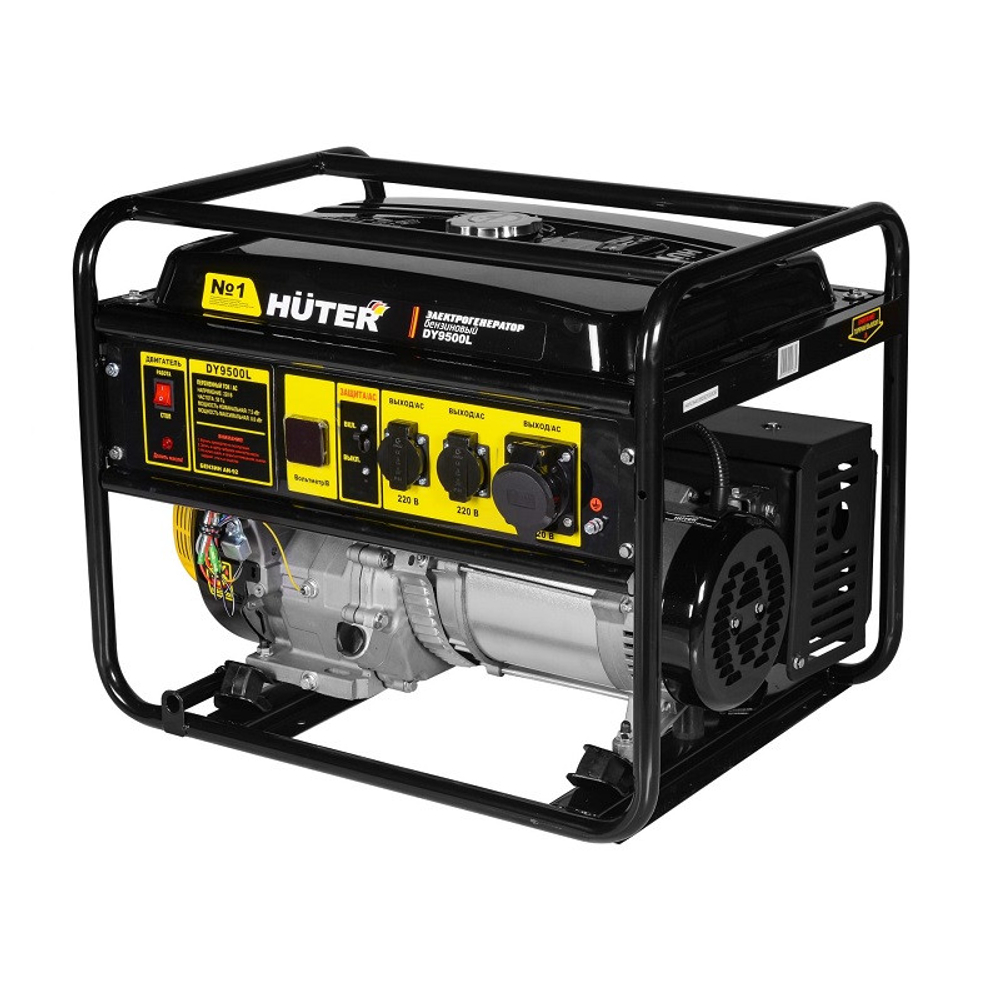 Электрогенератор бензиновый Huter DY9500L 64/1/39