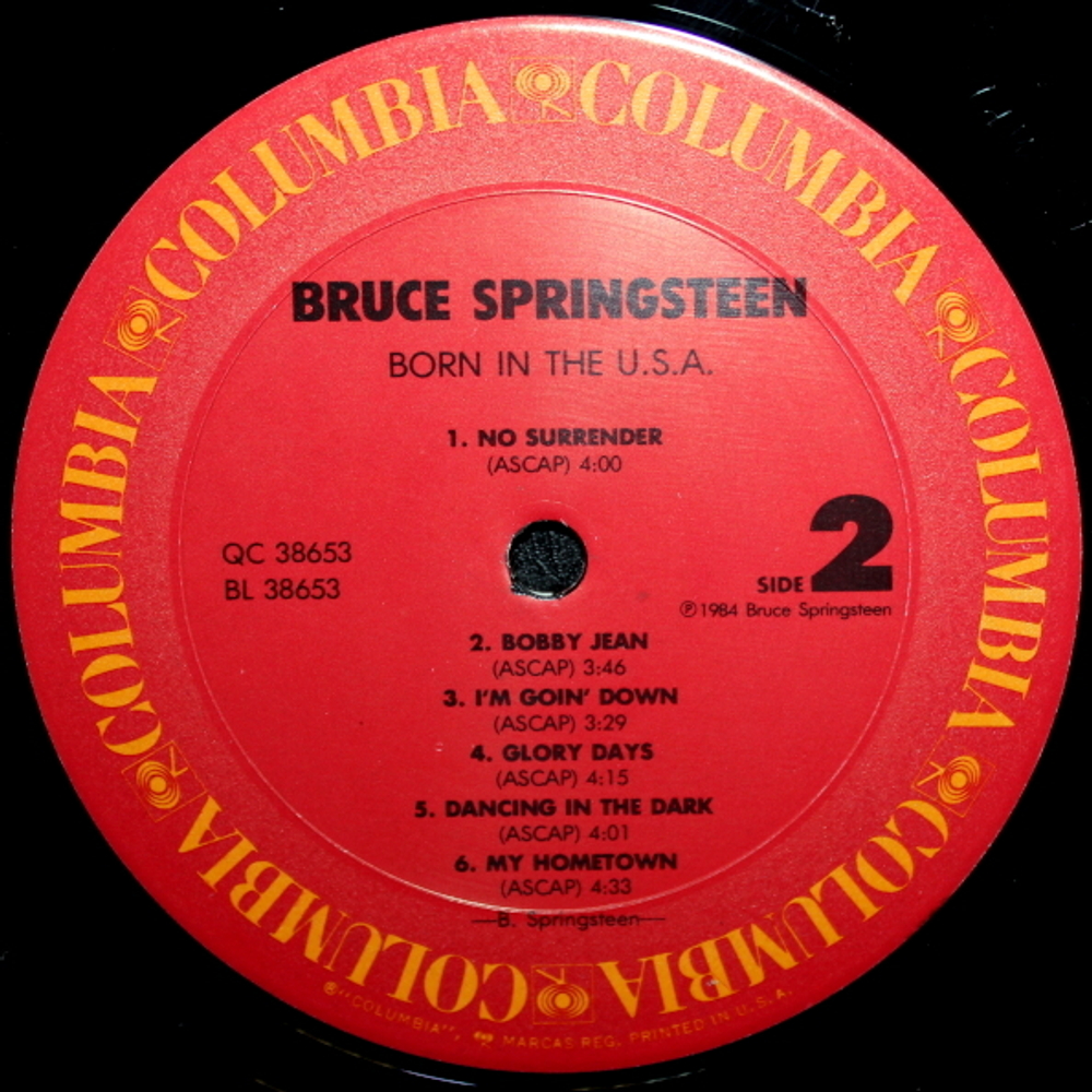 Bruce Springsteen / Born In The U.S.A. (LP)
