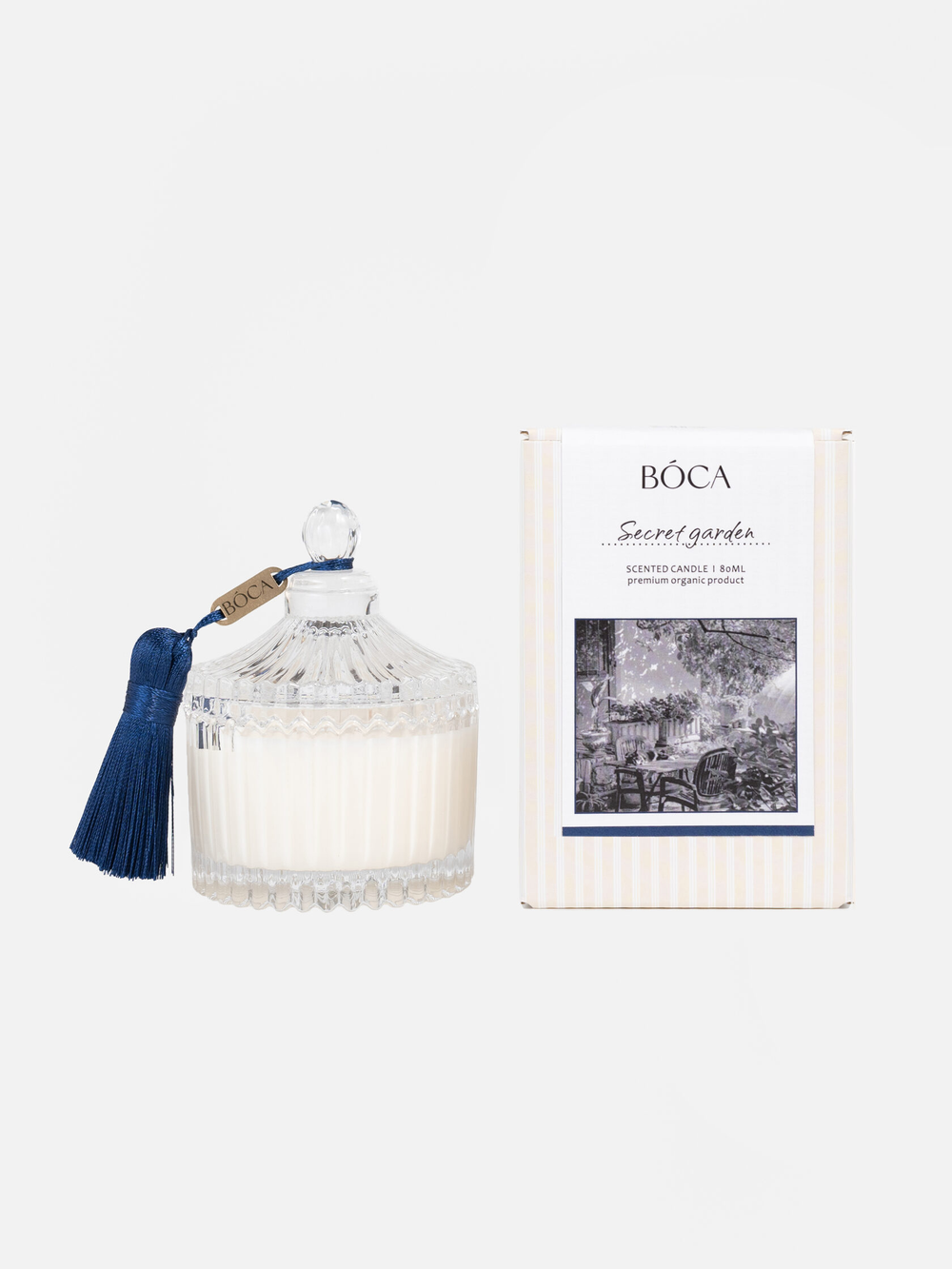 BOCA AROMA Свеча Crystal SECRET GARDEN