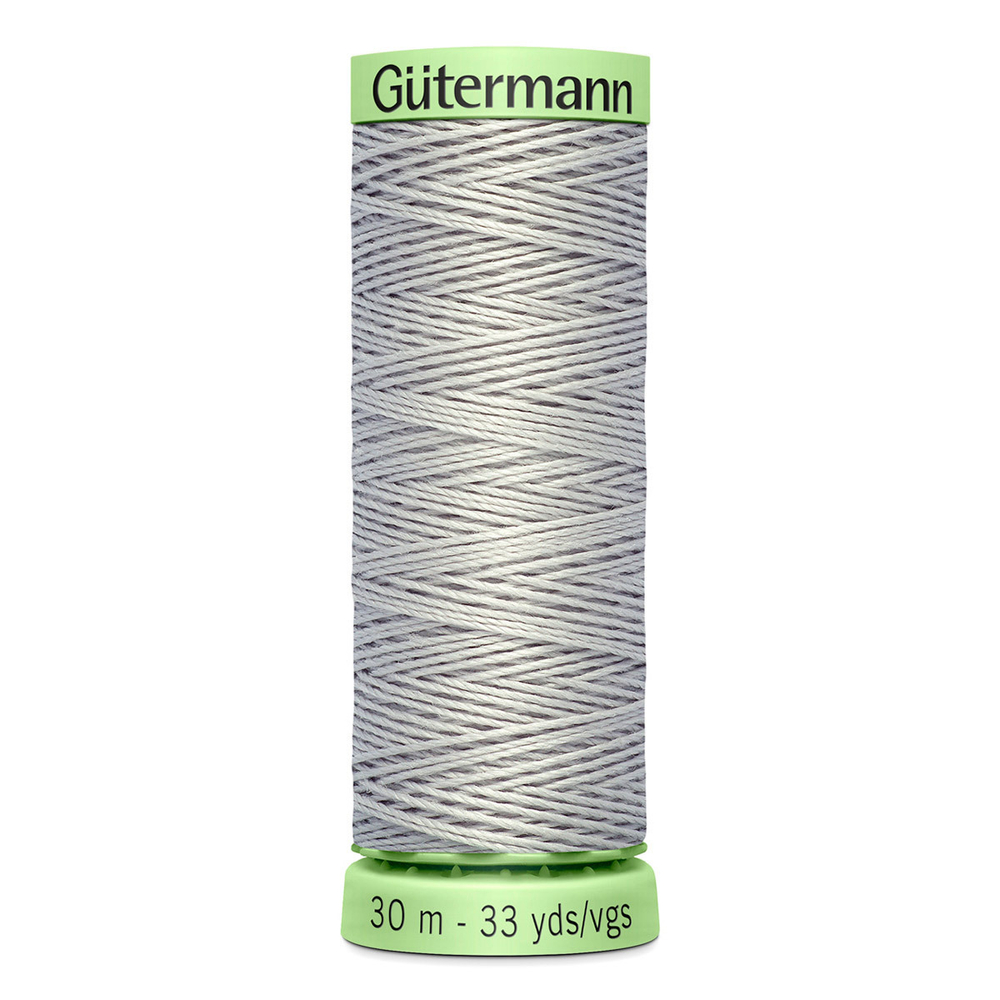 Нить Top Stitch 30/30 м для декоративной отстрочки, Gutermann, 038 св.серый