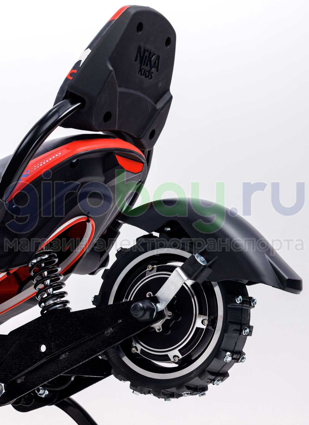 Детский электроснегокат BARS Arctic - Красный фото №21