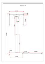 Торшер Moderli V10763-4F Levi