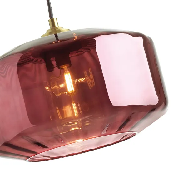 4782/1 PENDANT ODL21 409 бордовый/бронзовый Подвес E27 60W BINGA