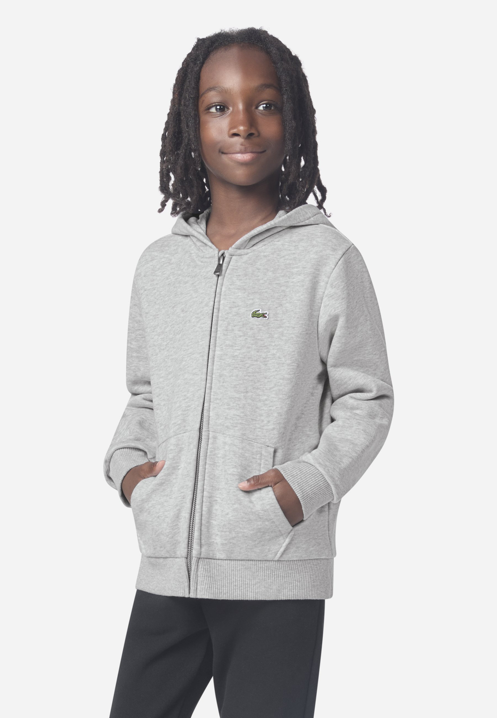 Lacoste UNISEX - Толстовка на молнии - Светло-серый (LA226K01S-C11)