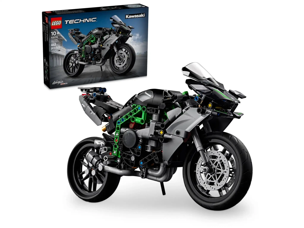 Конструктор LEGO Technic 42170 Мотоцикл Kawasaki Ninja H2R