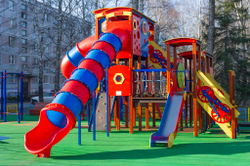 Игровой комплекс Поезд 07078.21 для детей 6-12 лет для уличной площадки
