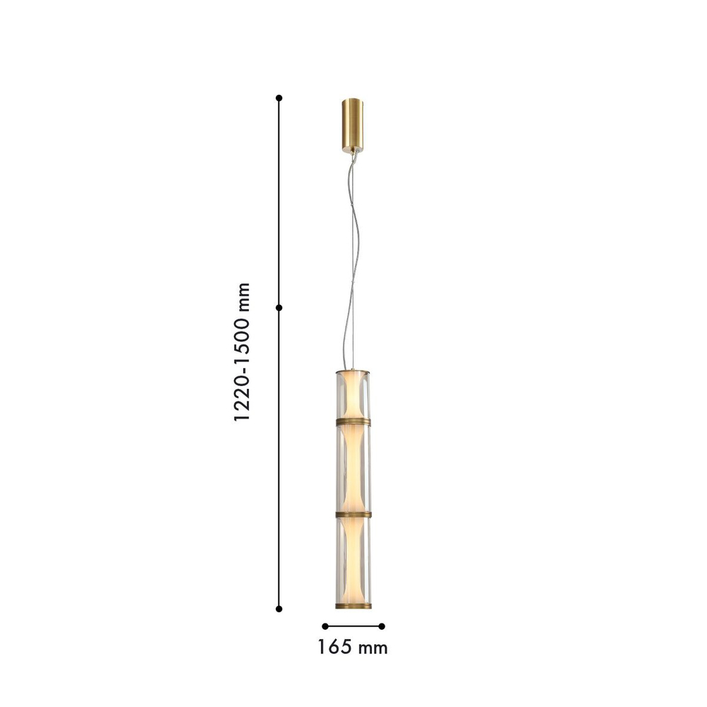 Подвесной светодиодный светильник Favourite Bones 4244-3P