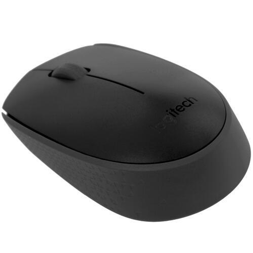 Мышь беспроводная Logitech M171, 1000dpi, черный, радиоканал, AA (910-004643)