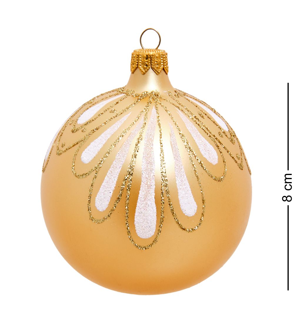 Элита НФШ-1135/1 Ел. украшение Шар «Перо Павлина» 85 мм