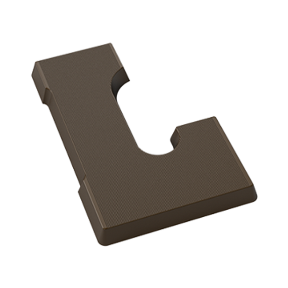 Форма для шоколадных фигур &quot;Буквы&quot; - L (275*135мм)