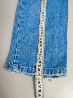 Джинсы Zara с рваным эффектом 42 размер