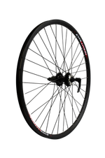 Колесо заднее 26" D EVOLUTION кассета 8-10 ск. пром.подш. эксцентрик / обод двойной алюм. черн. A/V 18.5х21.1 / втулка алюм. черн.