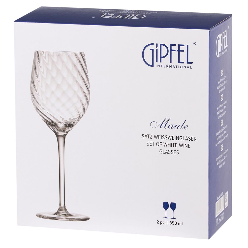 Набор из 2 бокалов для белого вина Gipfel Maule 52377 350 мл