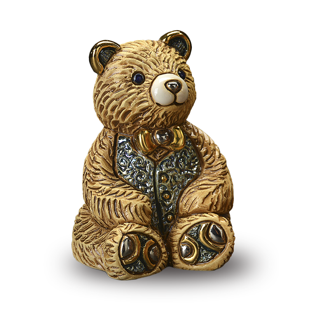 De Rosa Rinconada Статуэтка коллекционная Плюшевый медведь Тедди, мальчик