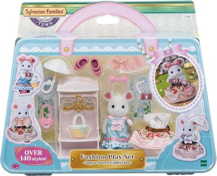 Игровой набор Sylvanian Families - Зефирная мышка модница и ее гардероб - Сильвания Фэмили 5540