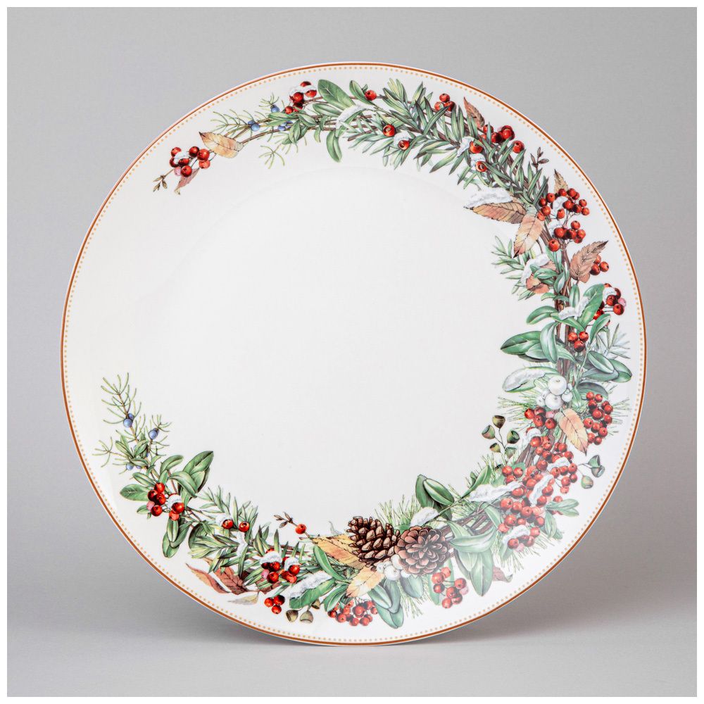 ТАРЕЛКА ОБЕДЕННАЯ LEFARD "МОРОЗКО" 27 СМ (КОР=18ШТ.)