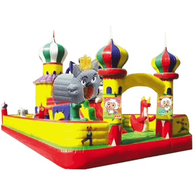 Коммерческий надувной батут "Кошачье царство"