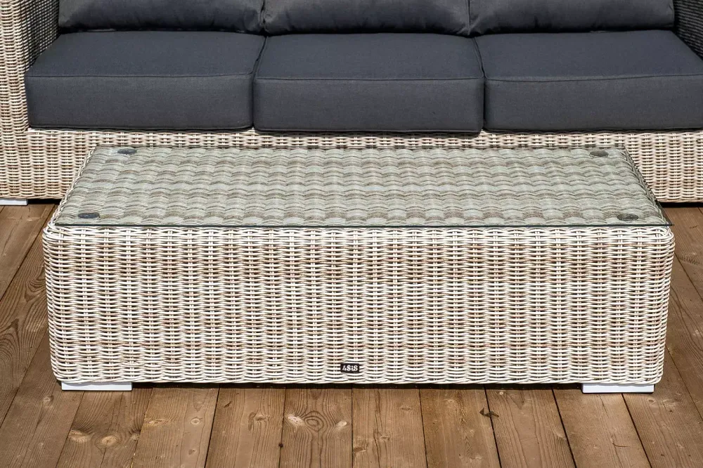 "Боно" лаунж-зона из искусственного ротанга, цвет бежевый