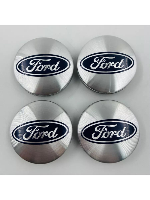 Колпачки заглушки на литые диски с эмблемой Ford 54 мм 4 шт