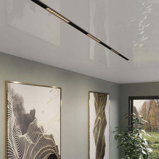 359930 PORT NT25 208 черный Трековый светильник с переключ. цв. темпер. IP20 LED 3000К\4000К\6000К 10W 90-240V VECTOR