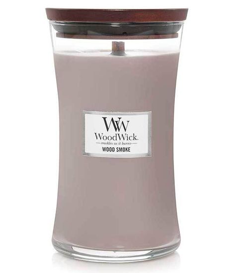 Древесный дым, ароматическая свеча, WoodWick