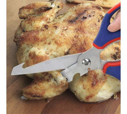 Многофункциональные кухонные ножницы WORKPRO 250 мм WP214006