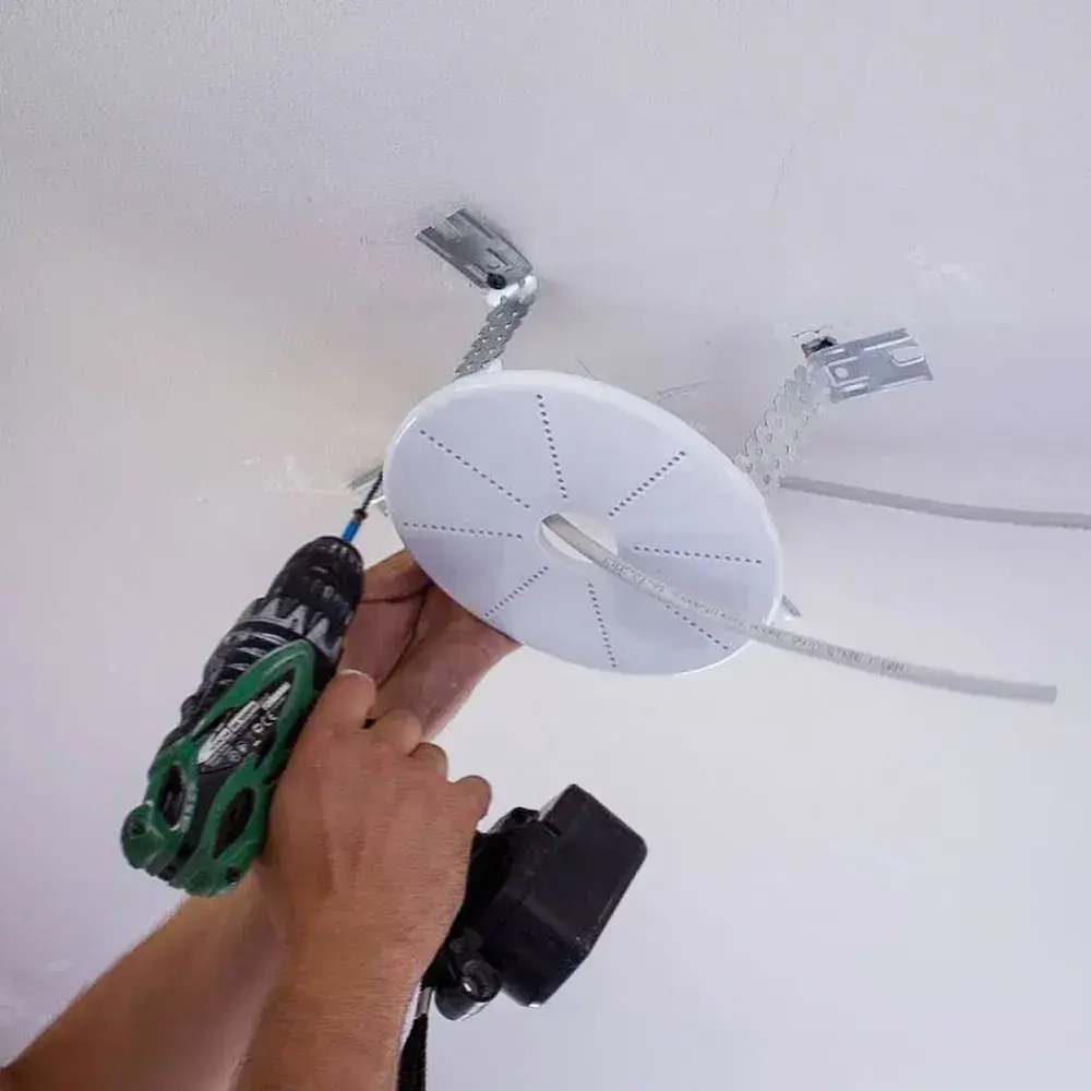 Платформа под люстру универсальная, 2шт, термопластик, закладная для люстры под натяжной потолок