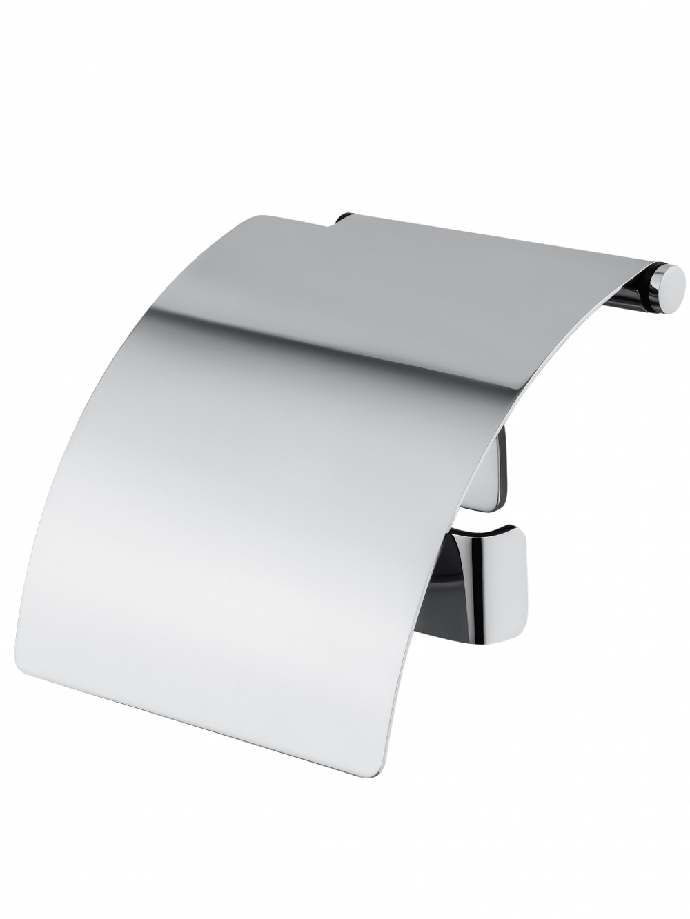 Держатель для туалетной бумаги с крышкой WONZON & WOGHAND LOTTE, Хром (WW-8326)
