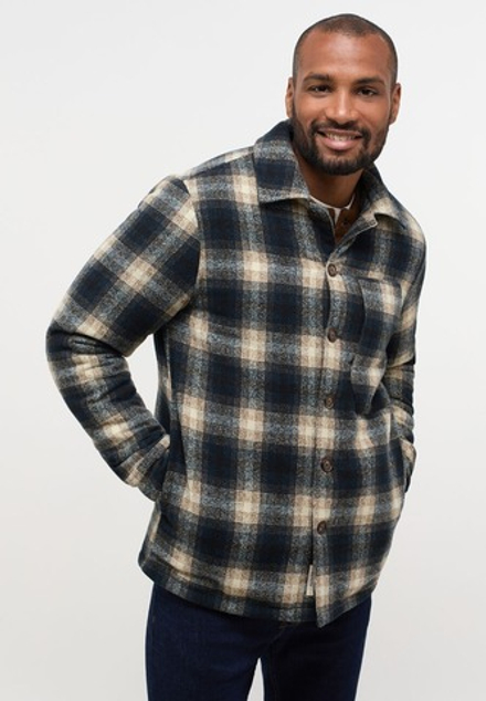 Куртка-рубашка утепленная мужская MUSTANG Style Daniel Check SH JK