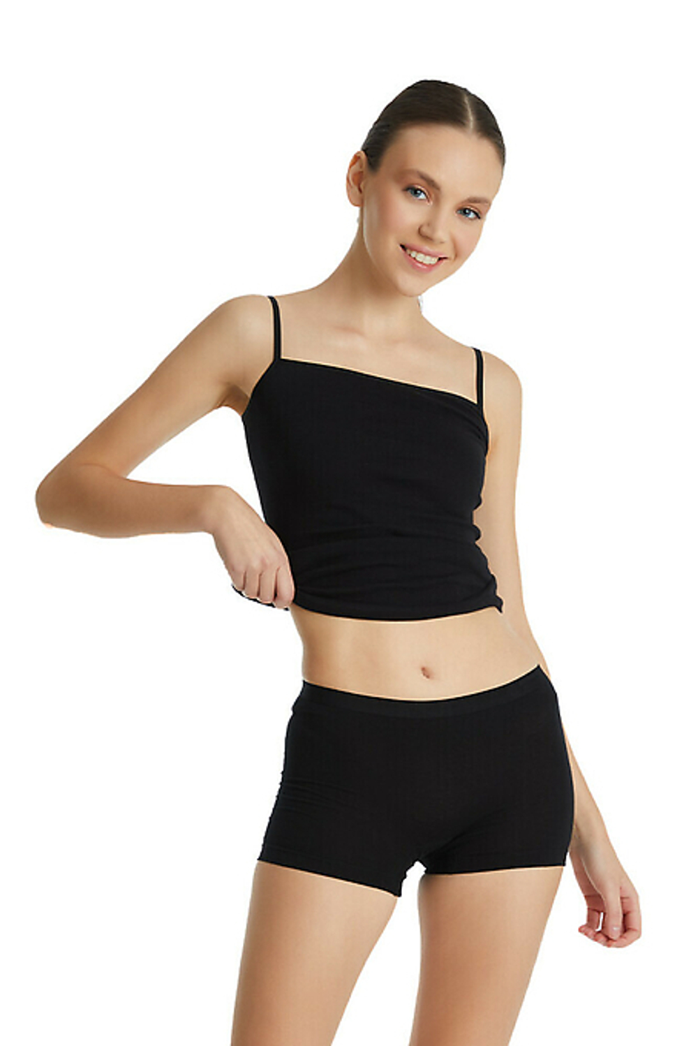 Трусы женские шорты Essential черный