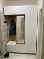 Прихожая с зеркалом комплект мебели 155х41,4х236 см