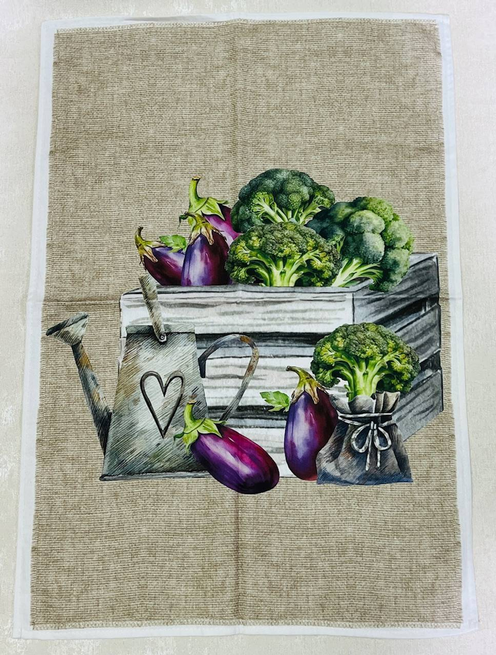 Кухонное полотенце 58х85см Zambatti Капуста