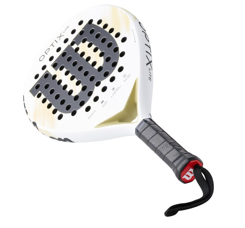 Ракетка для падел тенниса Wilson Optix V2 Lite - white