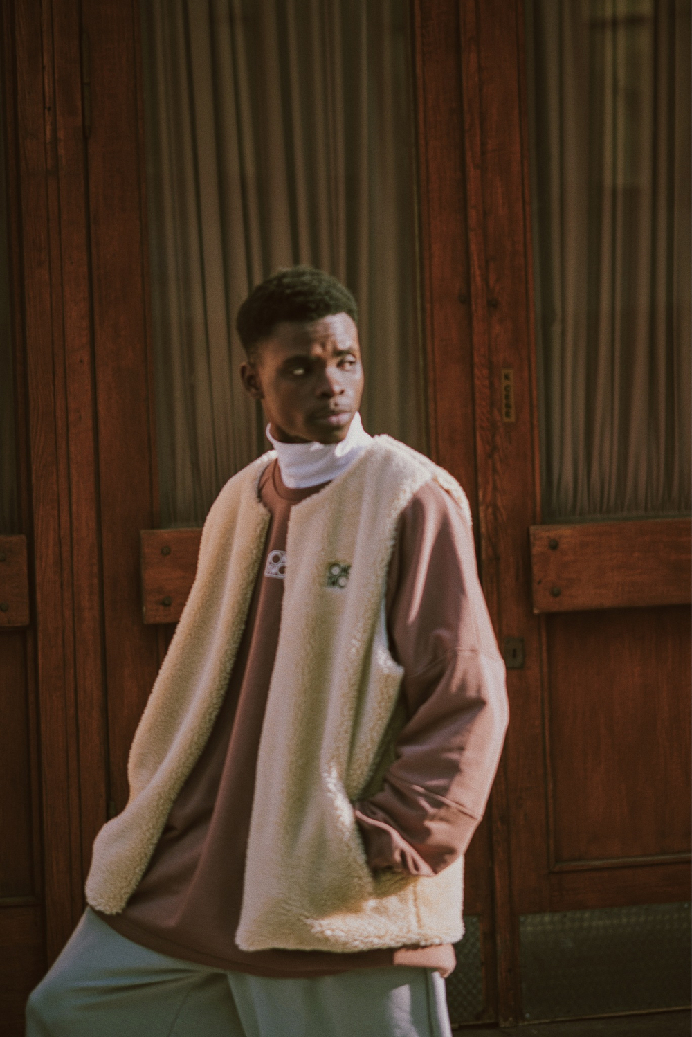 Sherpa Vest Candied Ginger