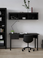 IKEA 121 / 75 / 47 / белый/св-коричневый 120 см / 1 / Письменный стол КЫМОР