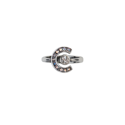 "Эстелио" кольцо в серебряном покрытии из коллекции "Saturnio" от Jenavi