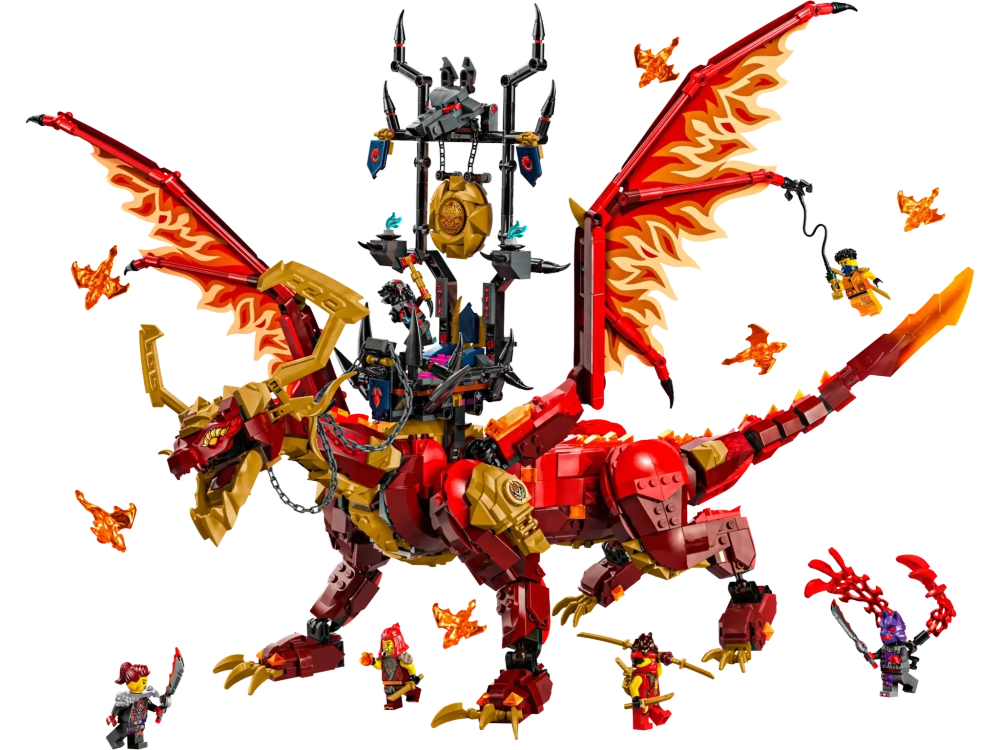 Конструктор LEGO Ninjago 71822 Первородный дракон Огня