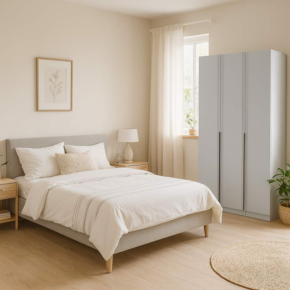 Шкаф 3-х створ. с 3-мя ящиками Ольга-6 кашемир