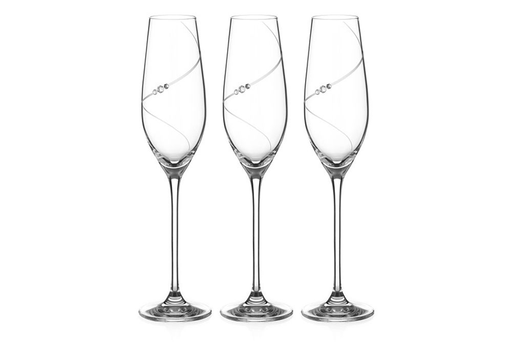 Набор бокалов для шампанского Силуэт, 210 мл, 6 шт