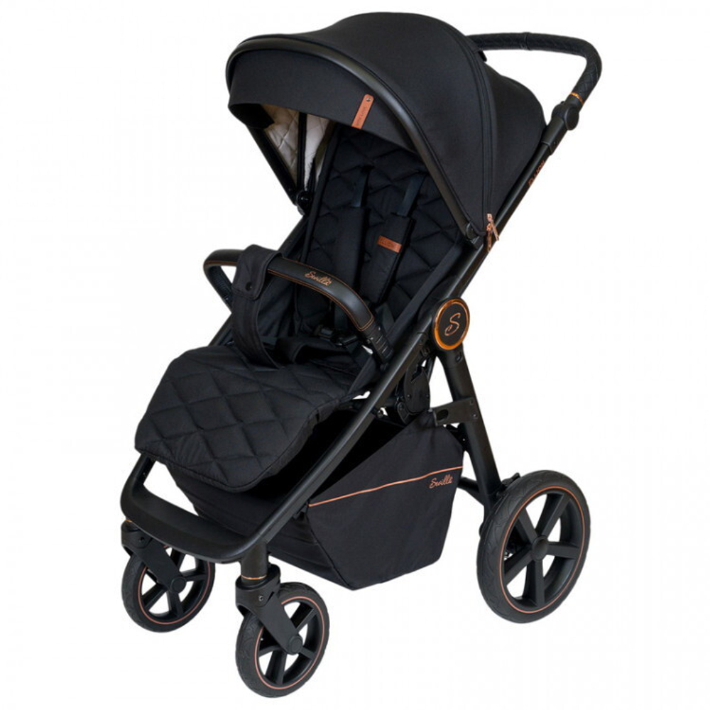 Детская прогулочная коляска Sevillababy Ellion черный