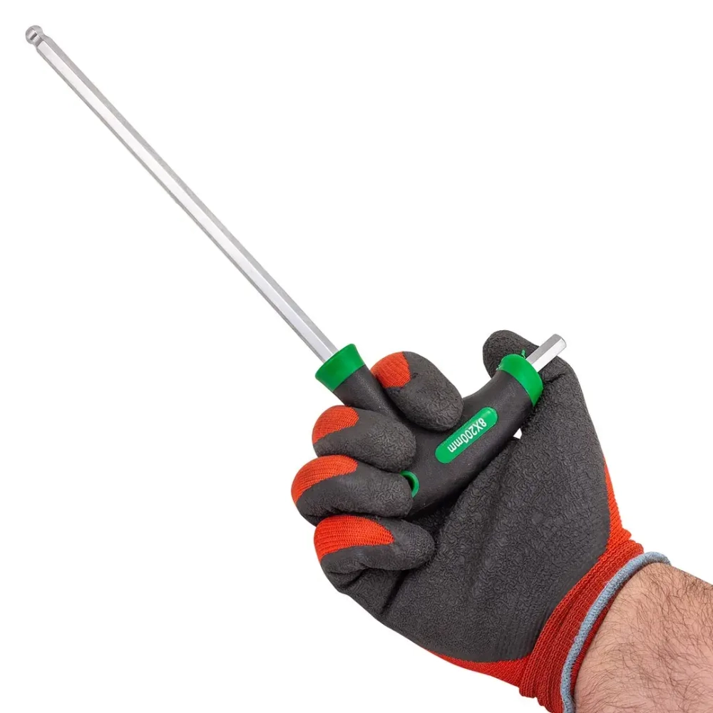 Набор ключей 6-гранных Т-образных 10пр.(2, 2.5, 3, 4, 4.5, 5, 5.5, 6, 8, 10мм), в металлическом держателе RockForce##Rock FORCE RF-2107