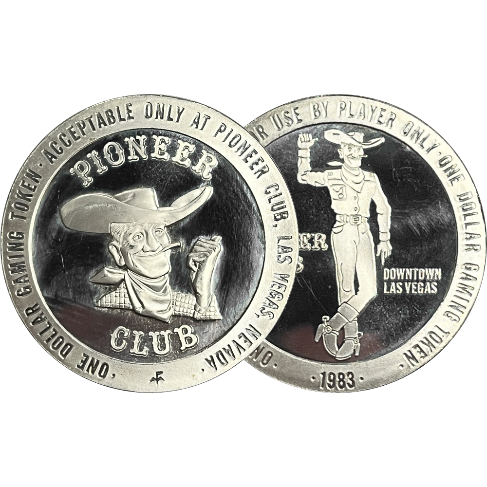 Pioneer Club Casino $1 Token №2