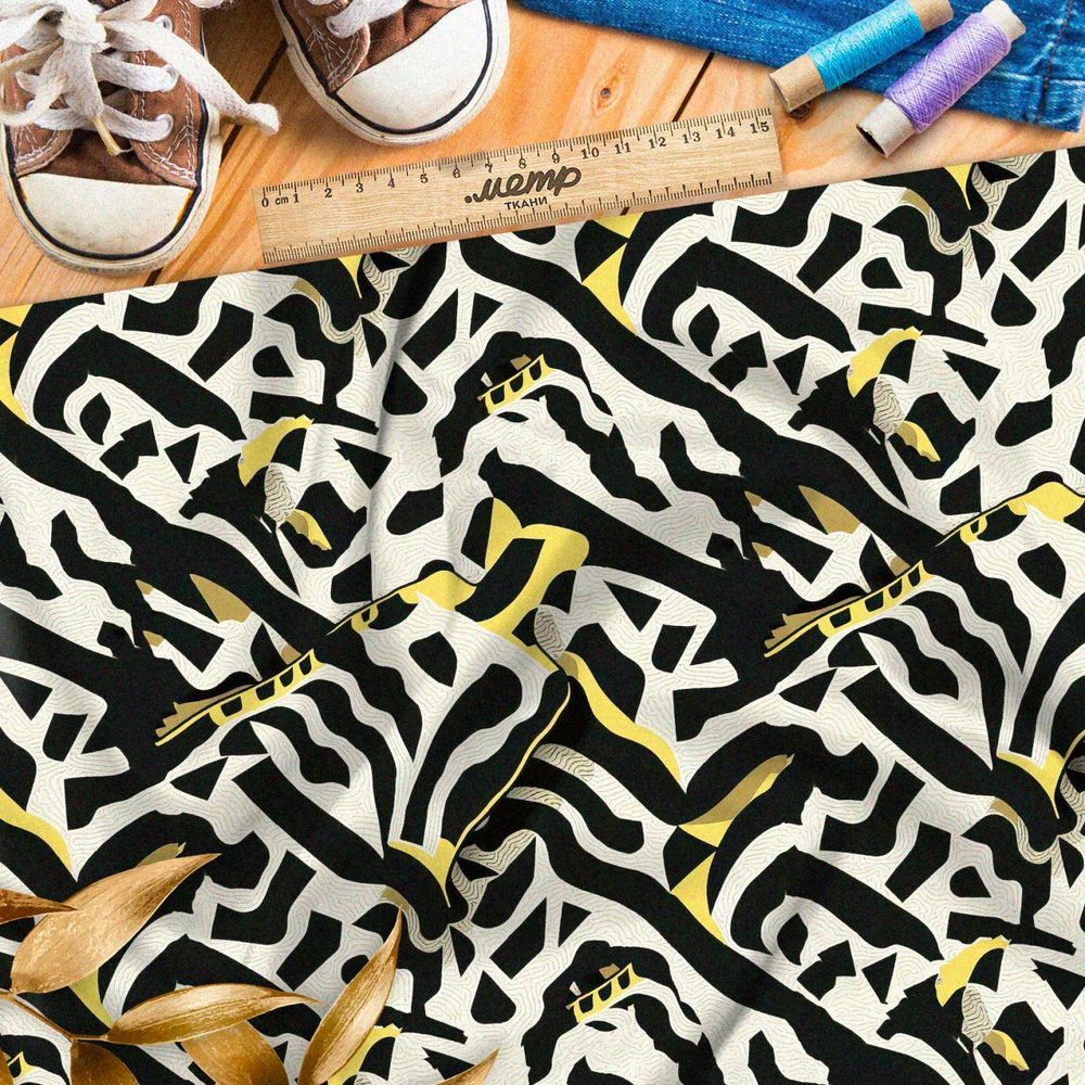 Ткань премиум флис магия полета фантазии