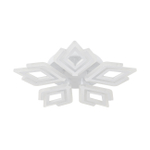 Потолочный светодиодный светильник 85Вт, 6240лм, 3000-6000K, Ra>80, плавная регулировка мощности, изменение цветовой температуры, пульт, металл/акрил, белый